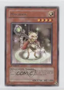 Magidog 1st Ed. YuGiOh The Shining Darkness #TSHD-EN023 2010 - Image 1