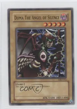 Doma The Angel of Silence Unlimited YuGiOh Metal Raiders #MRD-015 2002 - Image 1
