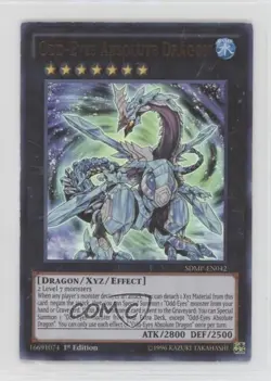 Odd-Eyes Absolute Dragon 1st Ed. YuGiOh Master of Pendulum Structure Deck - Image 1