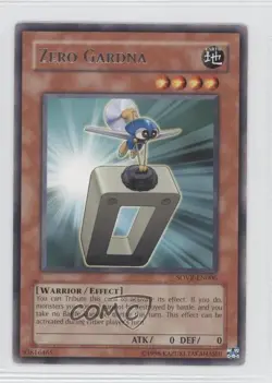 R - Zero Gardna Unlimited YuGiOh Stardust Overdrive #SOVR-EN006 2009 - Image 1