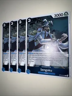 OP12-047 Sengoku X4 Playset One Piece TCG CCG English Card Game - Image 3