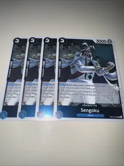 OP12-047 Sengoku X4 Playset One Piece TCG CCG English Card Game - Image 4
