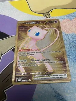Pokemon TCG Mew 205/165 Gold UPC Promo Metal Card Scarlet & Violet 151 NM - Image 2