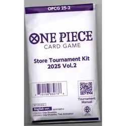 One Piece Card Game Store Tournament Kit 2025 Vol 2 English Sealed - Image 1