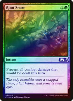 Root Snare FOIL Core Set 2019 / M19 NM Green Common MAGIC MTG CARD ABUGames - Image 1