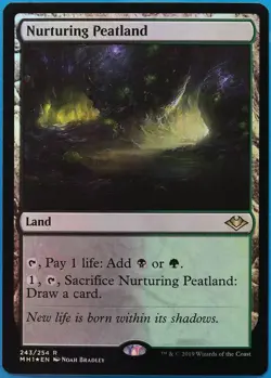 Nurturing Peatland FOIL Modern Horizons NM Land Rare CARD (490061) ABUGames - Image 1