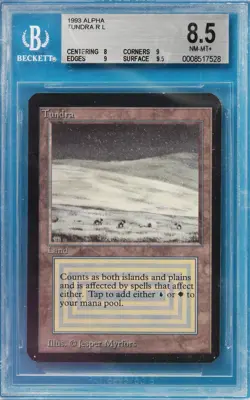 Tundra Alpha Graded BGS 8.5 NM MTG MAGIC CARD (0008517528) ABUGames - Image 1