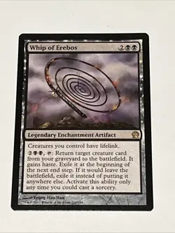 Whip of Erebos Theros Regular 2013 Magic: The Gathering Card NM/MT - Image 1