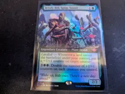 MTG Magic the Gathering FOIL Bristly Bill, Spine Sower Extended OTJ! - Image 1
