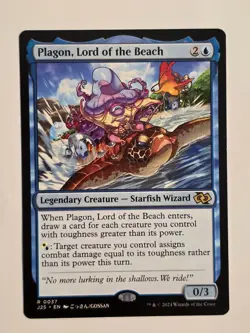 Plagon, Lord of the Beach (Anime) Foundations Jumpstart MTG R0037 Regular NM - Image 1