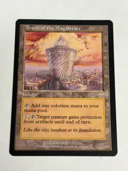 Tower of the Magistrate - Mercadian Masques-NM-Magic the Gathering, MTG, English - Image 2
