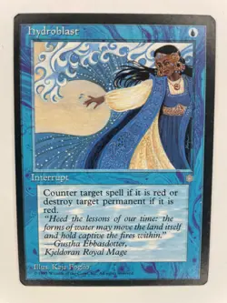 Hydroblast, Ice Age (ICE) Lightly Played (LP) Magic the Gathering (MTG) - Image 1