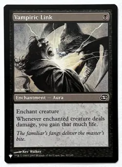 MTG Planar Chaos (PLC 092) Vampiric Link - NM - Common - The List - Image 1