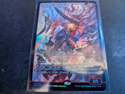 MTG Magic the Gathering FOIL Twinflame Tyrant Showcase FDN! - Image 1