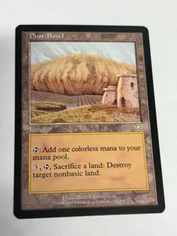 MTG Dust Bowl Mercadian Masques Rare Magic The Gathering LP/NM - Image 1