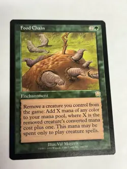 Food Chain - Mercadian Masques - NM MTG Magic the Gathering - Image 2