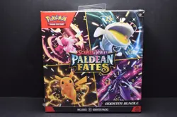 Pokemon TCG Scarlet & Violet Paldean Fates Booster Bundle, 6-Pack, New Sealed - Image 1