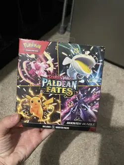 Pokemon TCG Scarlet & Violet Paldean Fates Booster Bundle, 6-Pack, New Sealed - Image 1