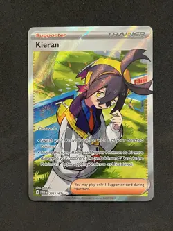 Kieran Full Art Ultra Rare 206/167 Pokemon Twilight Masquerade English - Image 1