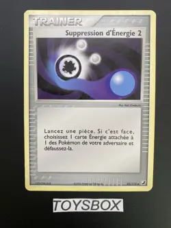 Carte Pokemon Suppression D’energie 2 82/115 / Bloc EX Forces Cachees / TBE FR - Image 2