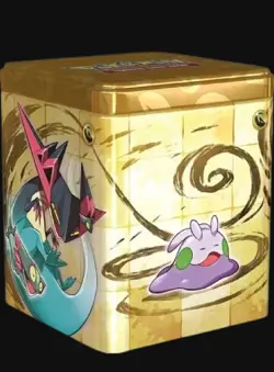 3 Pokemon TCG Stacking Tin Psychic Type, Dragon Type, Metal Type (All Three) - Image 2