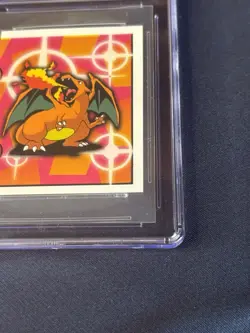Charizard CGC 9 Merlin Pokemon Sticker No.180 1998 Merlin - Image 4