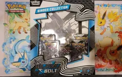 Pokemon TCG Scarlet & Violet 10.5 Black Bolt Binder Collection Box - Image 1