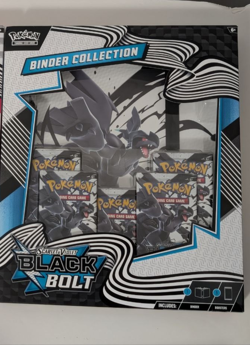 Pokemon TCG Scarlet & Violet 10.5 Black Bolt Binder Collection Box - Image 1