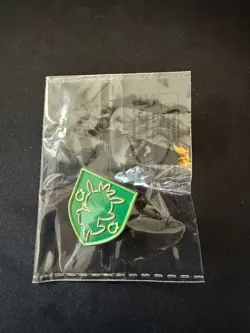 Chespin Pokemon Worlds 2025 Pin Rally Exclusive Anaheim Grass Rare SEALED - Image 1