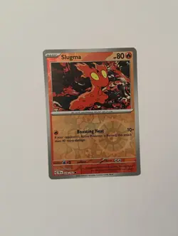 Pokemon TCG Slugma 028/162 Temporal Forces Reverse Holo - Image 1