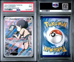 2024 Pokemon S & V Twilight Masquerade Poltchageist #171/167 PSA 9 Mint - Image 3