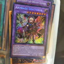 Yugioh Artmage Diactorus DUAD-EN032 Secret Rare 1st Edition NM - Image 1