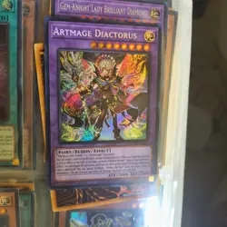 Yugioh Artmage Diactorus DUAD-EN032 Secret Rare 1st Edition NM - Image 2
