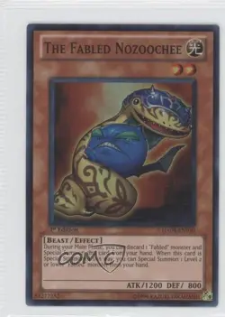 The Fabled Nozoochee 1st Ed. YuGiOh Hidden Arsenal 4: Trishula's Triumph - Image 1