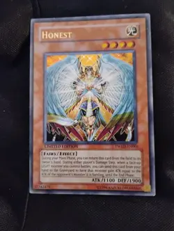 Yugioh Card TCG Honest TWED-EN001 Ultra Rare Holo Limited Edition Near Mint VLP - Image 1