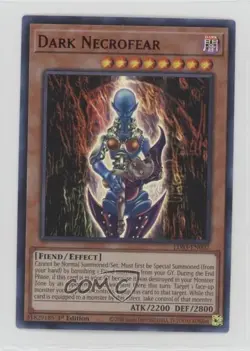 Dark Necrofear (Red) Ultra Rare 1st Ed. YuGiOh Legendary Duelists: Season 3 - Image 1