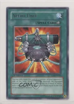 R - Nitro Unit 1st Ed. YuGiOh The Lost Millenium #TLM-EN046 2005 - Image 1