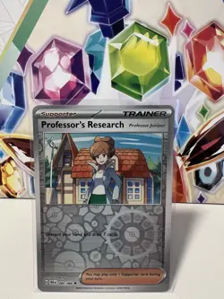 Professor’s Research 085/086 Uncommon Reverse Holo - Pokemon TCG Black Bolt - NM - Image 1