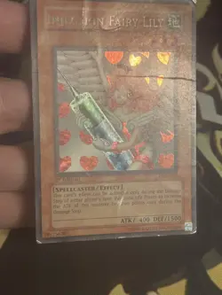 Yugioh: Injection Fairy Lily - LOD-100 - Secret Rare - 1st Edition - HP/Damaged - Image 3