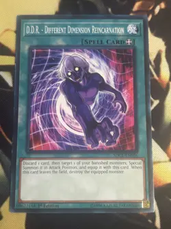 Yugioh: D.D.R. - Different Dimension Reincarnation - SDCL/SDCR Common 1st Ed NM - Image 1