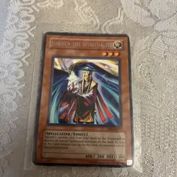 Yugioh Jowgen The Spiritualist DB2-EN001 Rare NM - Image 1