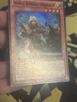 Yugioh: Noble Knight Peredur - LVAL-EN085 - Super Rare - 1st Edition - MP - Image 4