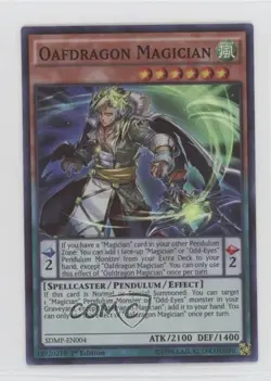 Oafdragon Magician 1st Ed. YuGiOh Master of Pendulum Structure Deck #SDMP-EN004 - Image 1