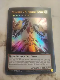 Number 72: Shogi Rook | BLMR-EN080 | Ultra Rare | 1st Ed | YuGiOh TCG - Image 1