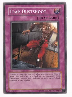 Yugioh Trap Dustshoot PGD-049 Common LP - Image 1