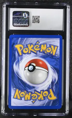 CGC 9 MINT Misty's Seadra Gym Heroes Prerelease 9/132 Holo Pokemon Card psa - Image 2