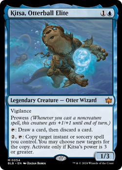 Kitsa, Otterball Elite Bloomburrow NM Mythic Rare MAGIC GATHERING CARD ABUGames - Image 1