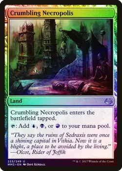 Crumbling Necropolis FOIL Modern Masters 2017 NM Land Uncommon CARD ABUGames - Image 1