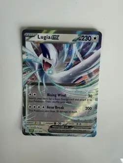 Pokemon TCG Lugia EX Holo Trading Card 017/034 CLV Classic - Image 1