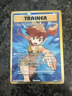 Misty’s Determination 108/108 XY Evolutions Full Art Holo Pokemon Card - Image 1